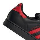 adidas Superstar II Black Scarlet