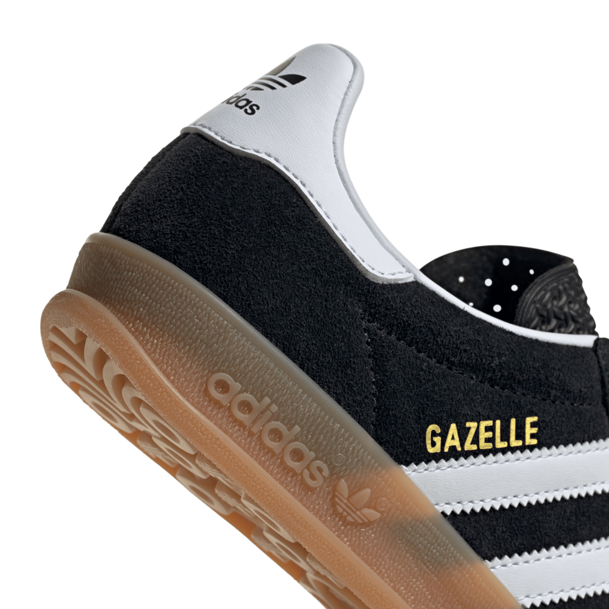 adidas Gazelle Indoor Core Black Cloud White Gum (GS)