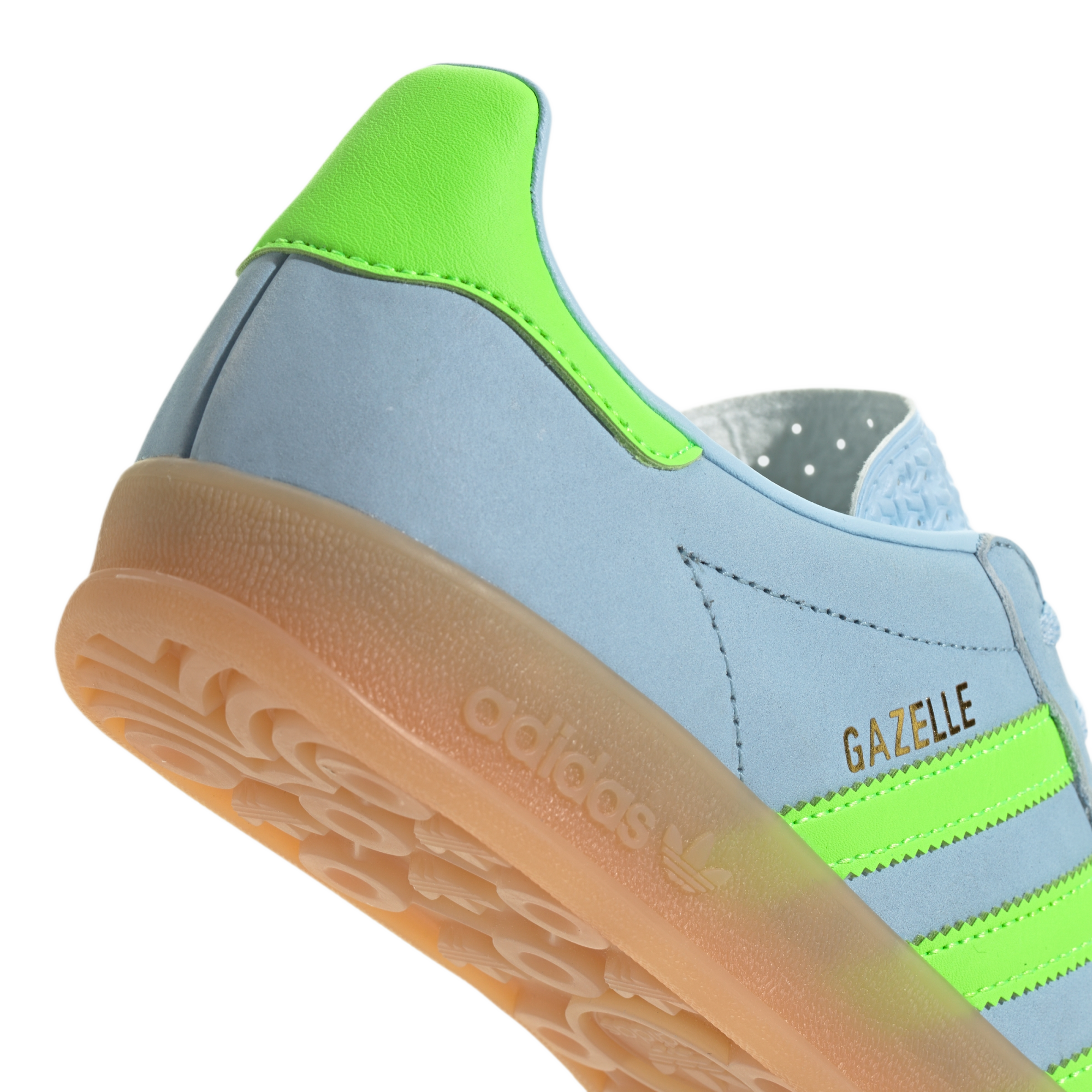 adidas Gazelle Indoor Clear Sky Solar Green (Women's)