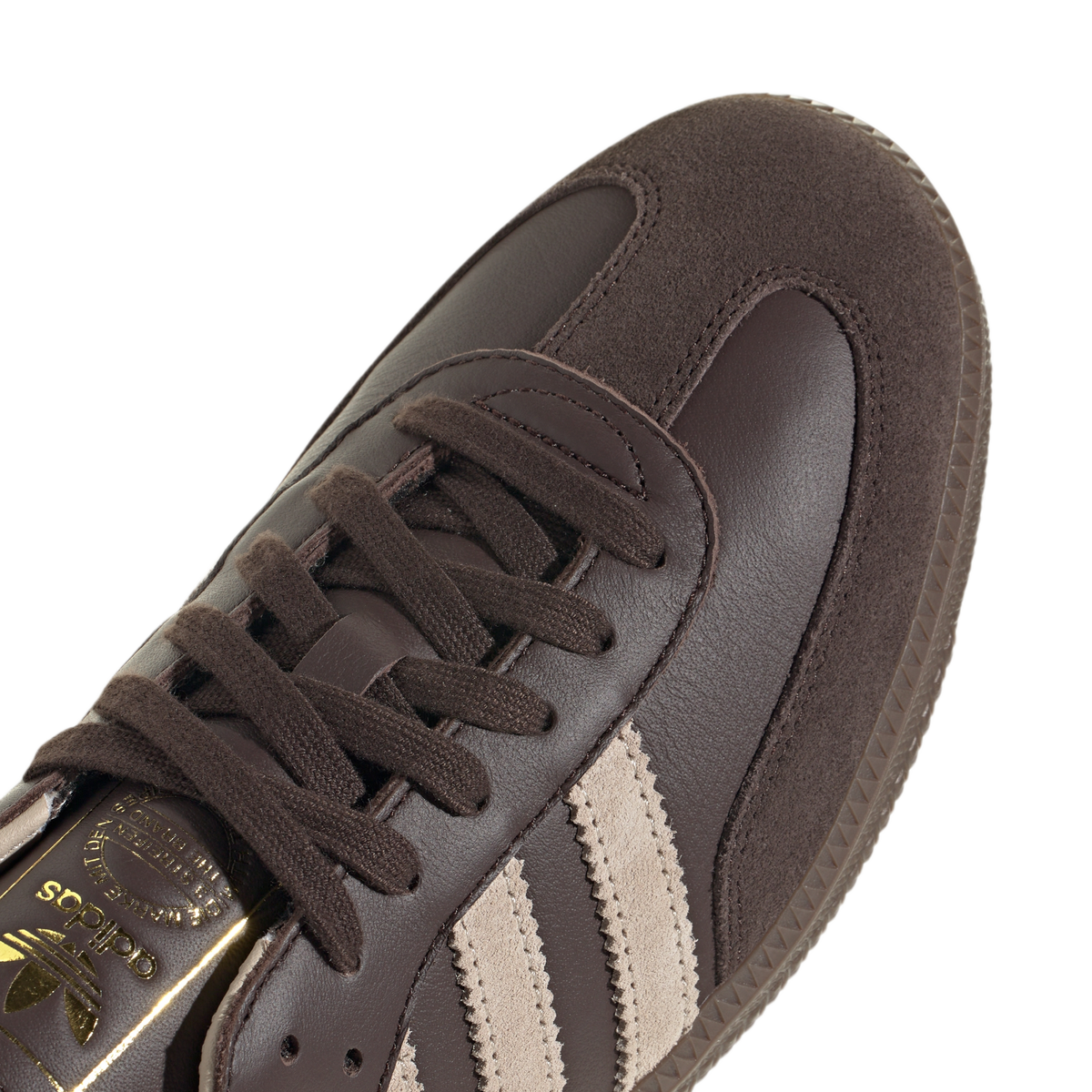 adidas Samba OG Dark Brown Beige Gum