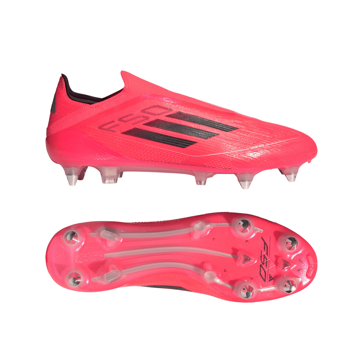 adidas F50 Elite Laceless SG Turbo Aurora Black Platinum Metallic