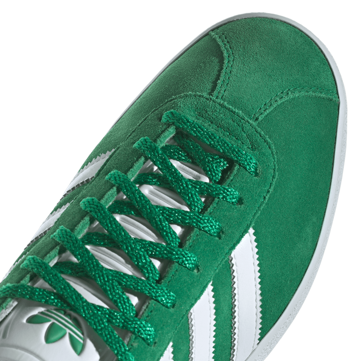 adidas Gazelle 85 Green White Gold Metallic