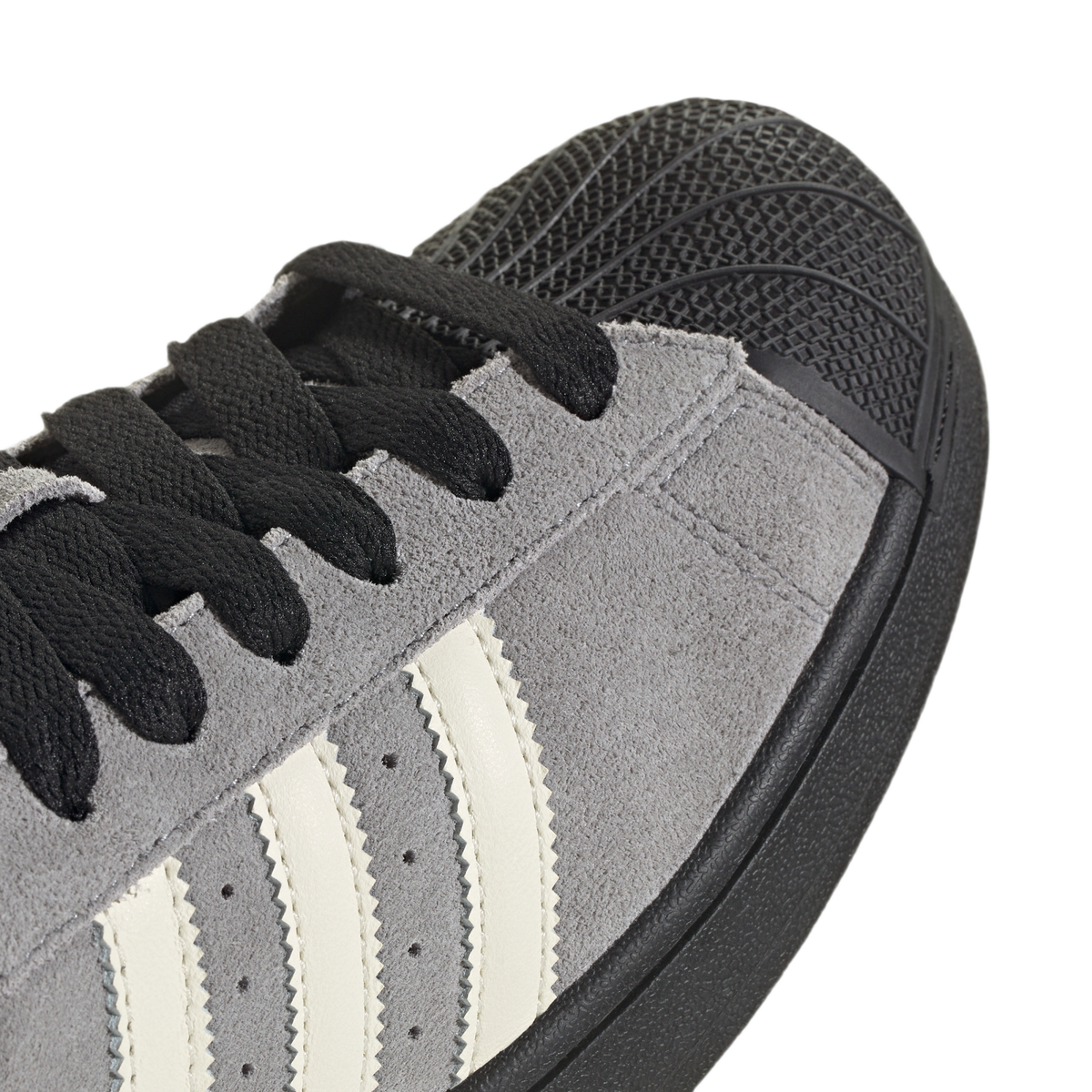 adidas Superstar II Grey Three Cream White