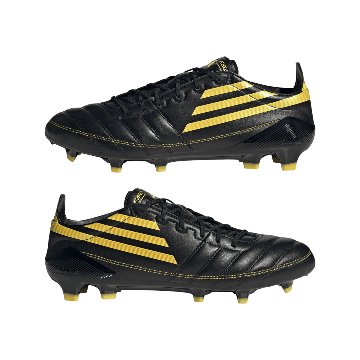 adidas F50 Elite Leather 2010 FG Remake Pack Black Yellow