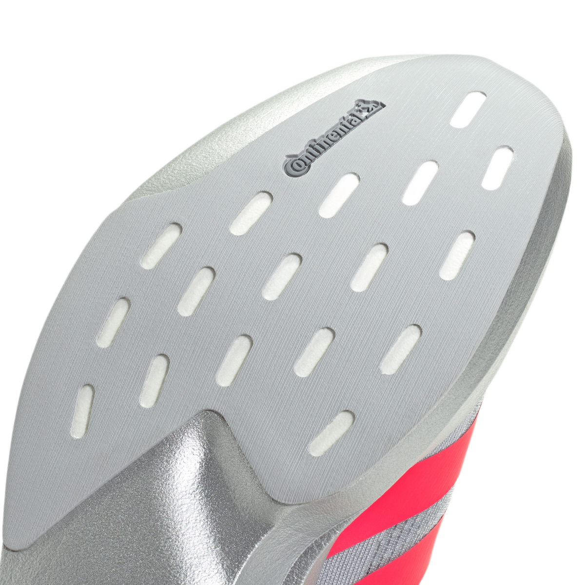 adidas Adizero Evo SL Silver Metallic Lucid Red (Women's)