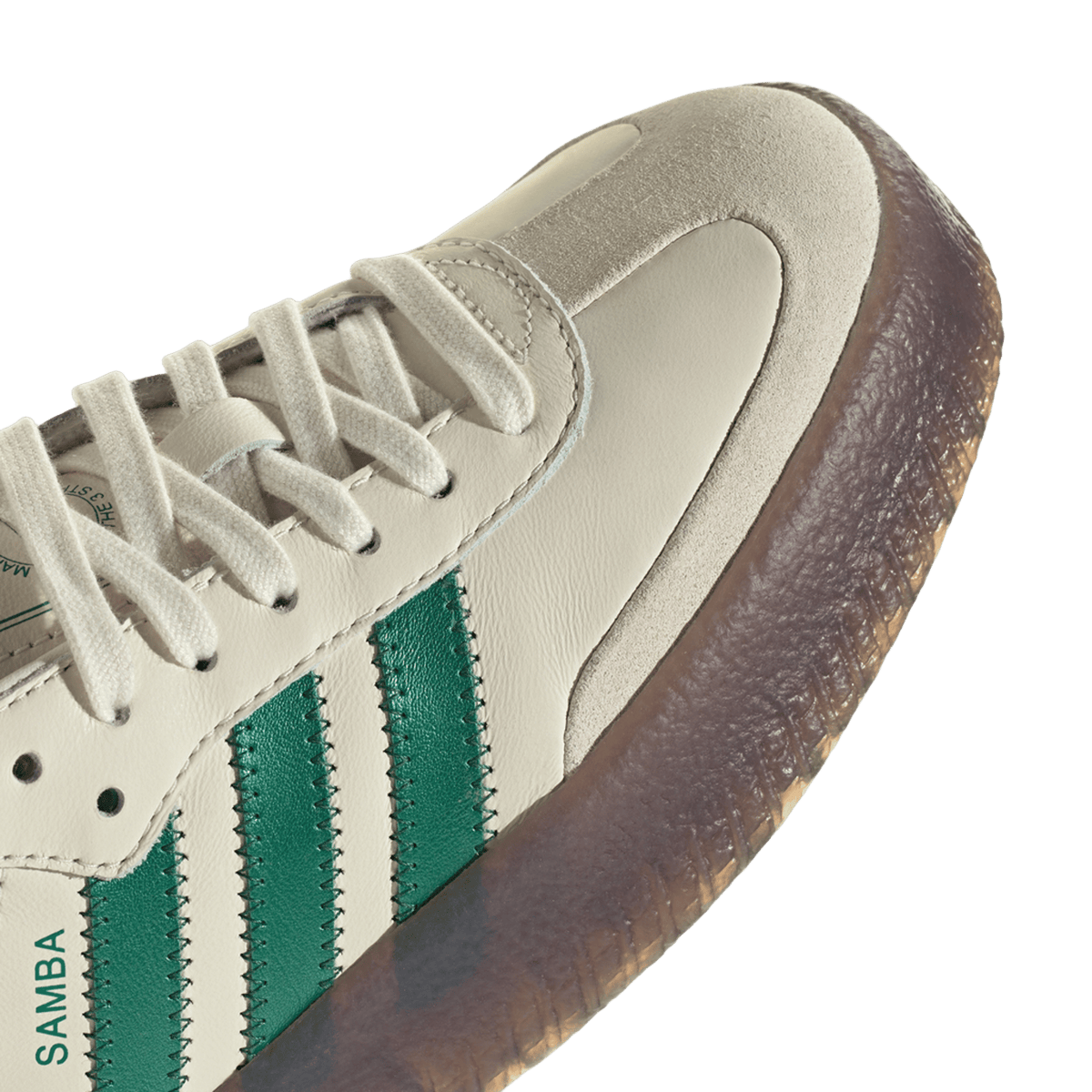 adidas Sambae Cream Bold Green (Women's)