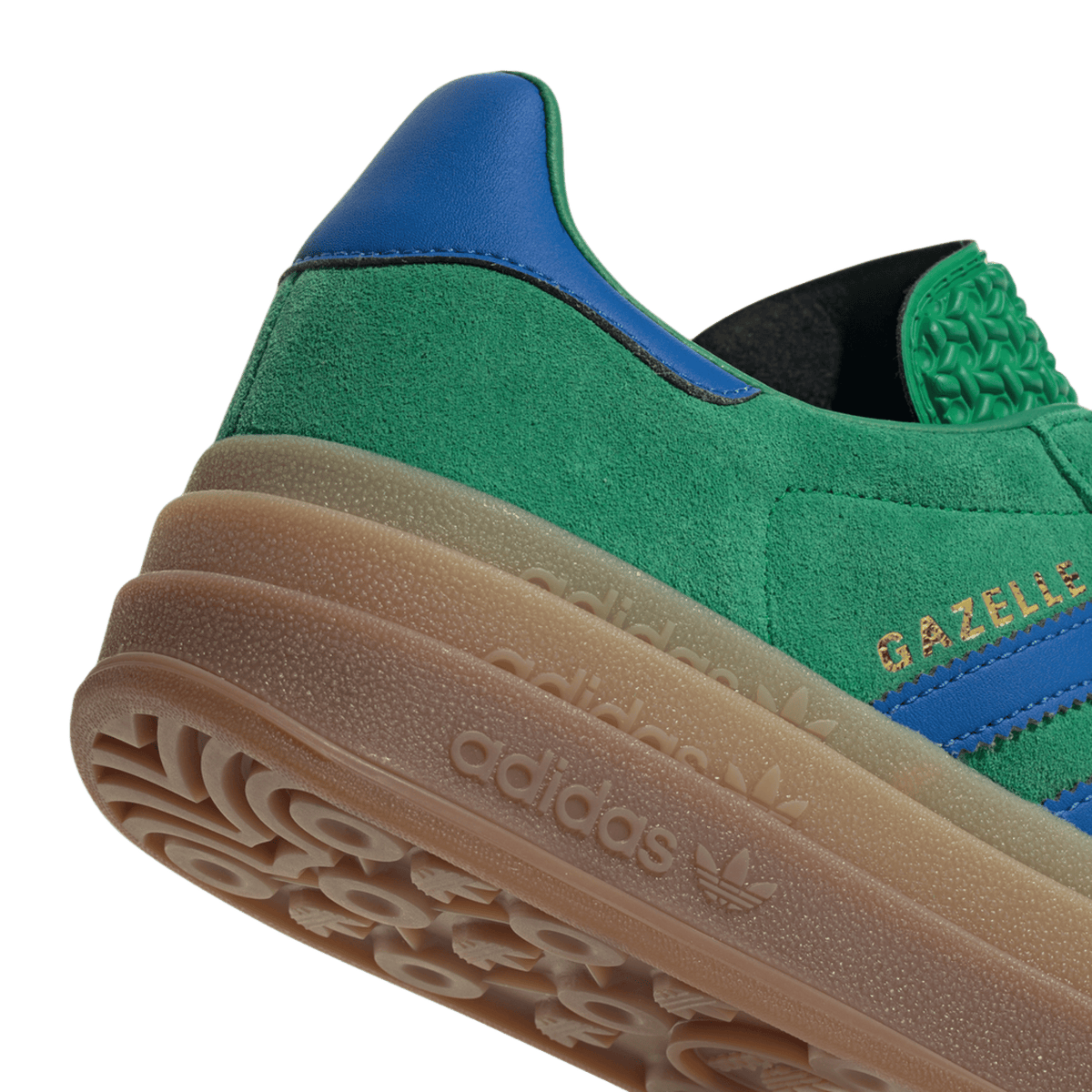 adidas Gazelle Bold Green Blue Gum (Women's)