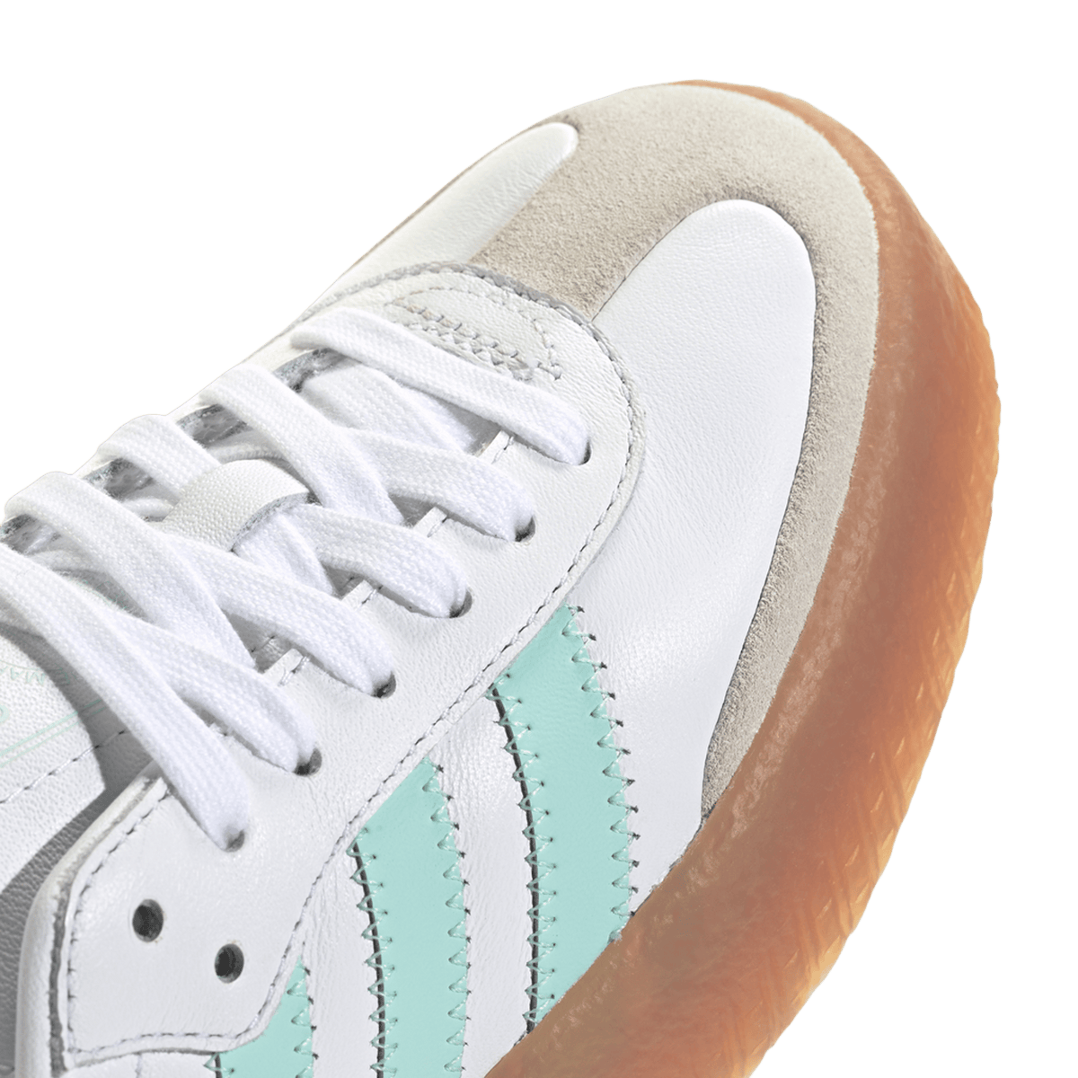 adidas Sambae Cloud White Clear Mint Gold Metallic (GS)