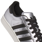 adidas Superstar II Silver Metallic Black