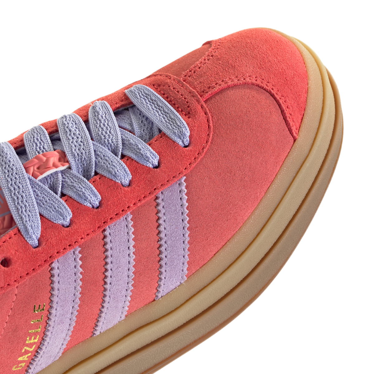 adidas Gazelle Bold Semi Flash Red Powder Plum (Women's)