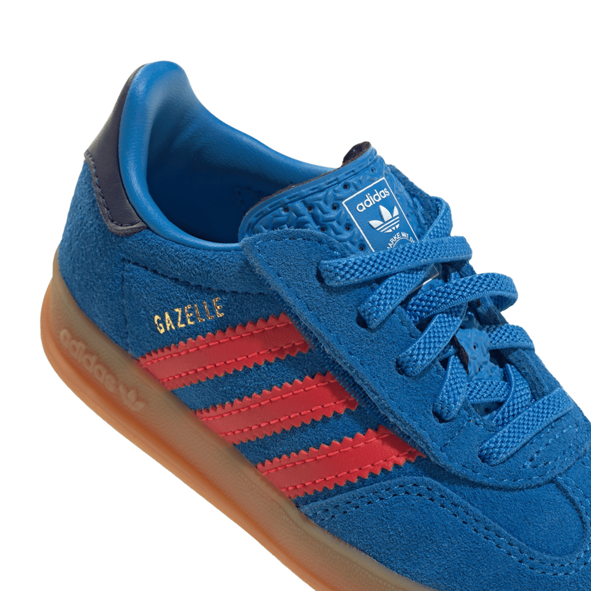 adidas Gazelle Indoor Comfort Closure Lucid Ray Blue Lucid Red (TD)