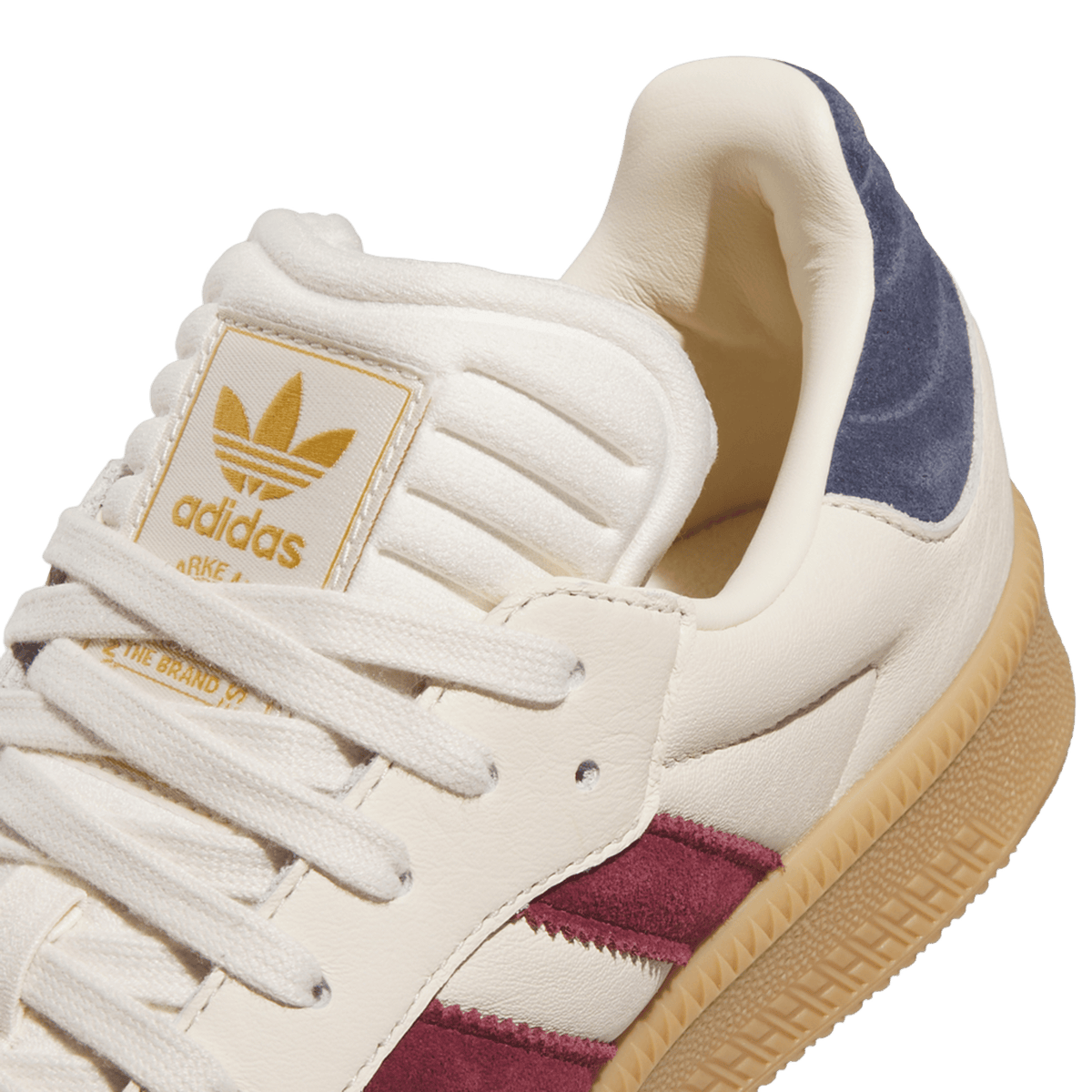 adidas Samba XLG Wonder White Shadow Red Gold Metallic