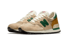 New Balance 990 v1 Made In USA Tan Green