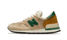New Balance 990 v1 Made In USA Tan Green