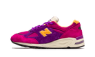 New Balance 990v2 MiUSA Teddy Santis Purple Yellow