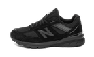 New Balance 990 v5 Made in USA Triple Black