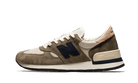 New Balance 990V1 Made In USA Cream Olive