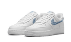 Nike Air Force 1 Low '07 Essential White Worn Blue Paisley