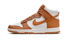 Nike Dunk High Satin Curry