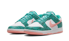 Nike Dunk Low Snakeskin Washed Teal Bleached Coral