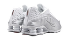 Nike Shox R4 White Metallic Silver